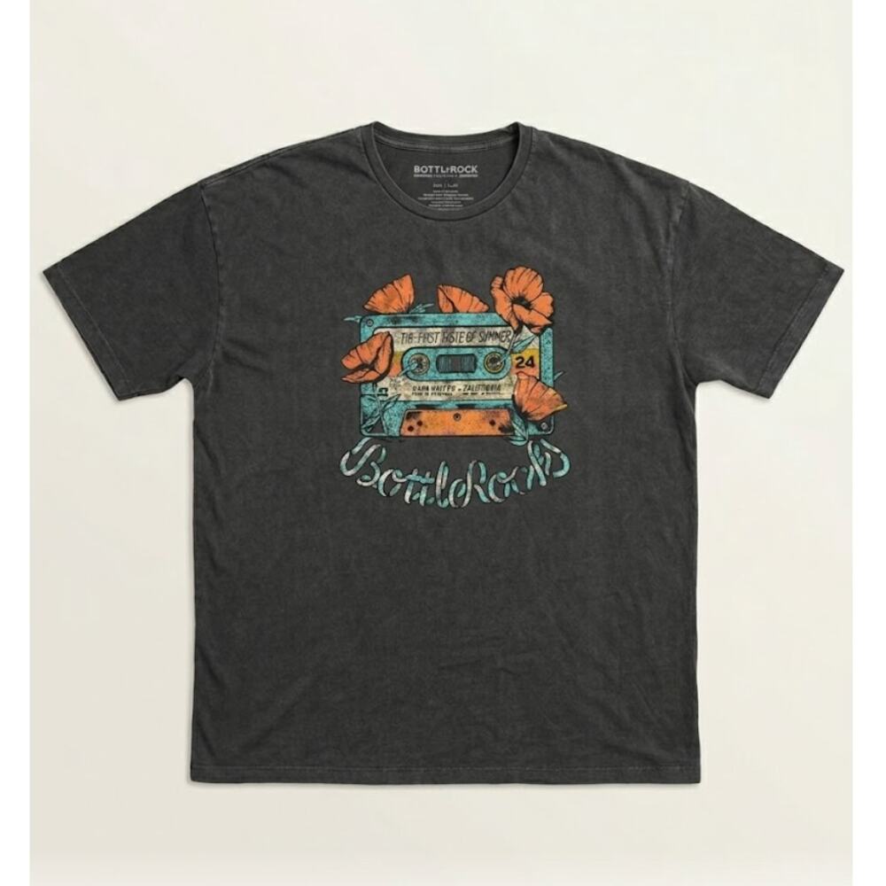 BottleRock Napa Valley 2024 "First Taste of Summer" Oversized Graphic Tee
